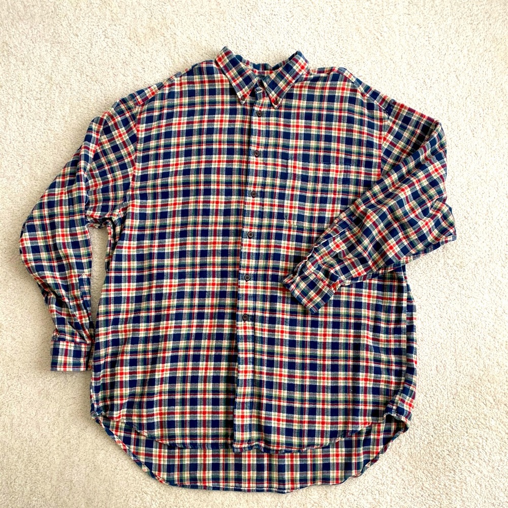 GAP Plaid Flannel XXL